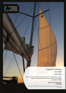 Expediční jachting - plakát