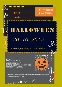 Halloween v Lidové půjčovně - plakát